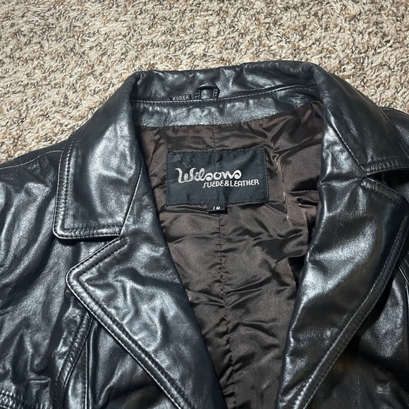 Vintage Wilson leather and suede leather jacket - Picture 5 of 6